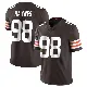 ＃98 Youth Marcus Haynes Brown Limited Cleveland Browns Team Color Vapor Untouchable Jersey