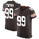 ＃99 Men's Cameron Thomas Brown Elite Cleveland Browns Vapor Jersey