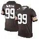 ＃99 Men's Julian Okwara Brown Legend Cleveland Browns Jersey
