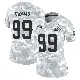 ＃99 Women's Cameron Thomas Arctic Camo Limited Cleveland Browns 2024 Salute to Service Jersey