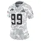 ＃99 Women's Cameron Thomas Arctic Camo Limited Cleveland Browns 2024 Salute to Service Jersey