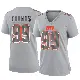 ＃99 Women's Cameron Thomas Gray Game Cleveland Browns Atmosphere Fashion Jersey