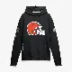 Men's Black Cleveland Browns 2026 Salute to Service Sideline Dri-FIT Pullover Hoodie