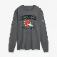 Men's Gray Cleveland Browns 2026 Salute to Service Long Sleeve T-Shirt