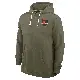 Men's Olive Cleveland Browns 2025 Salute to Service Sideline Hoodie