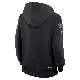 Women's Black Cleveland Browns 2026 Salute to Service Sideline Dri-FIT Pullover Hoodie