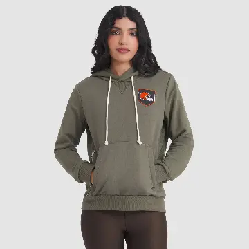 Women's Olive Cleveland Browns 2025 Salute to Service Sideline Hoodie