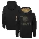 Youth Black Cleveland Browns 2020 Salute to Service Pullover Performance Hoodie